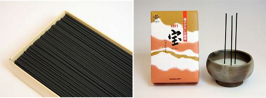 線香 宝ソフト バラ　薫寿堂