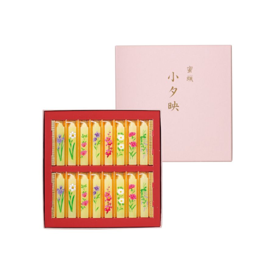 蜜蠟 小夕映 16本入 絵ろーそく