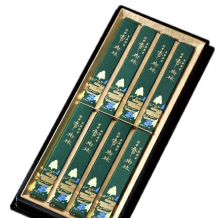 贈答用線香　沈香　香樹林　塗箱