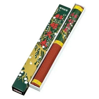 好文木　線香　長寸　梅栄堂